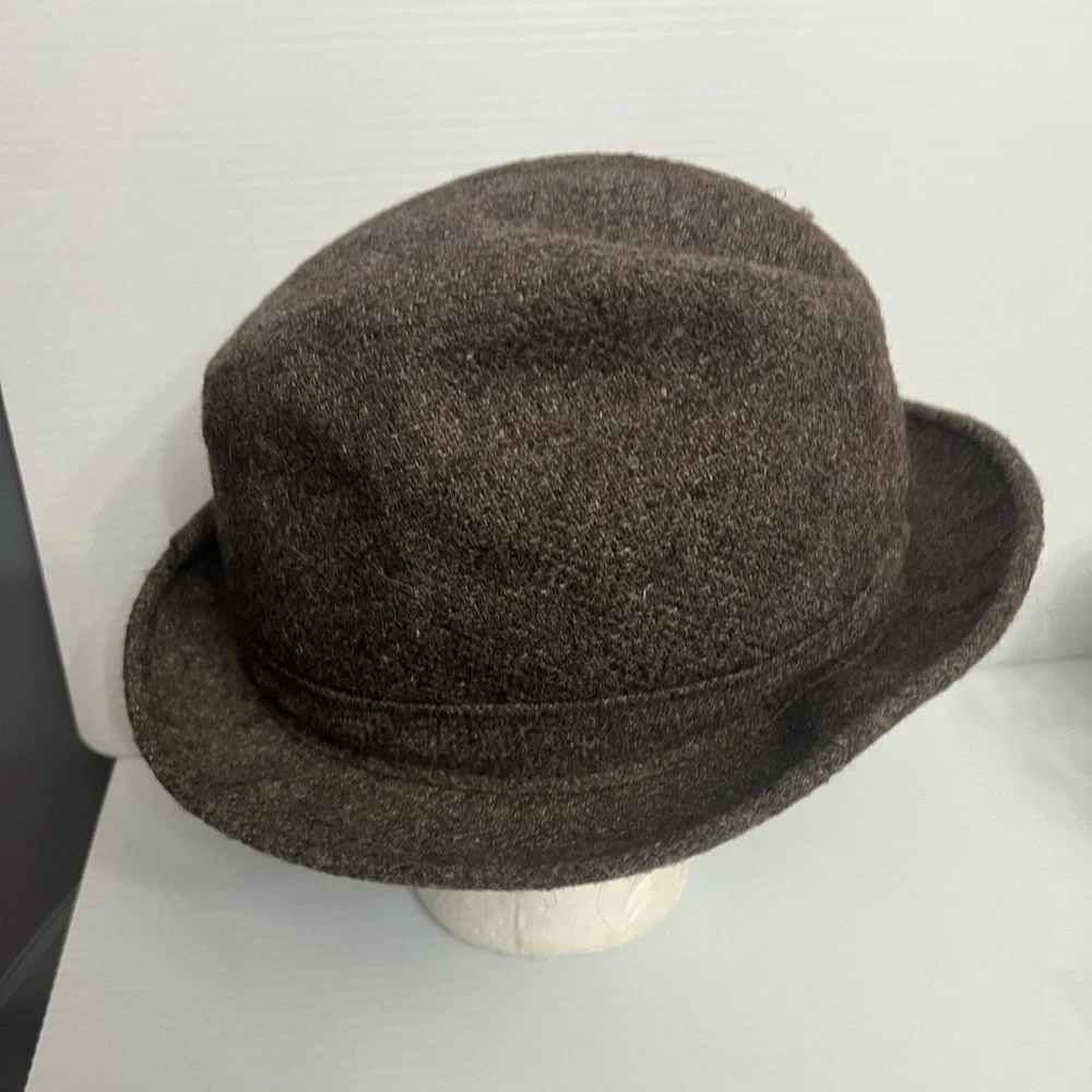 Vintage McGregor Brown/Gray Men's Fedora Size 7-7.5